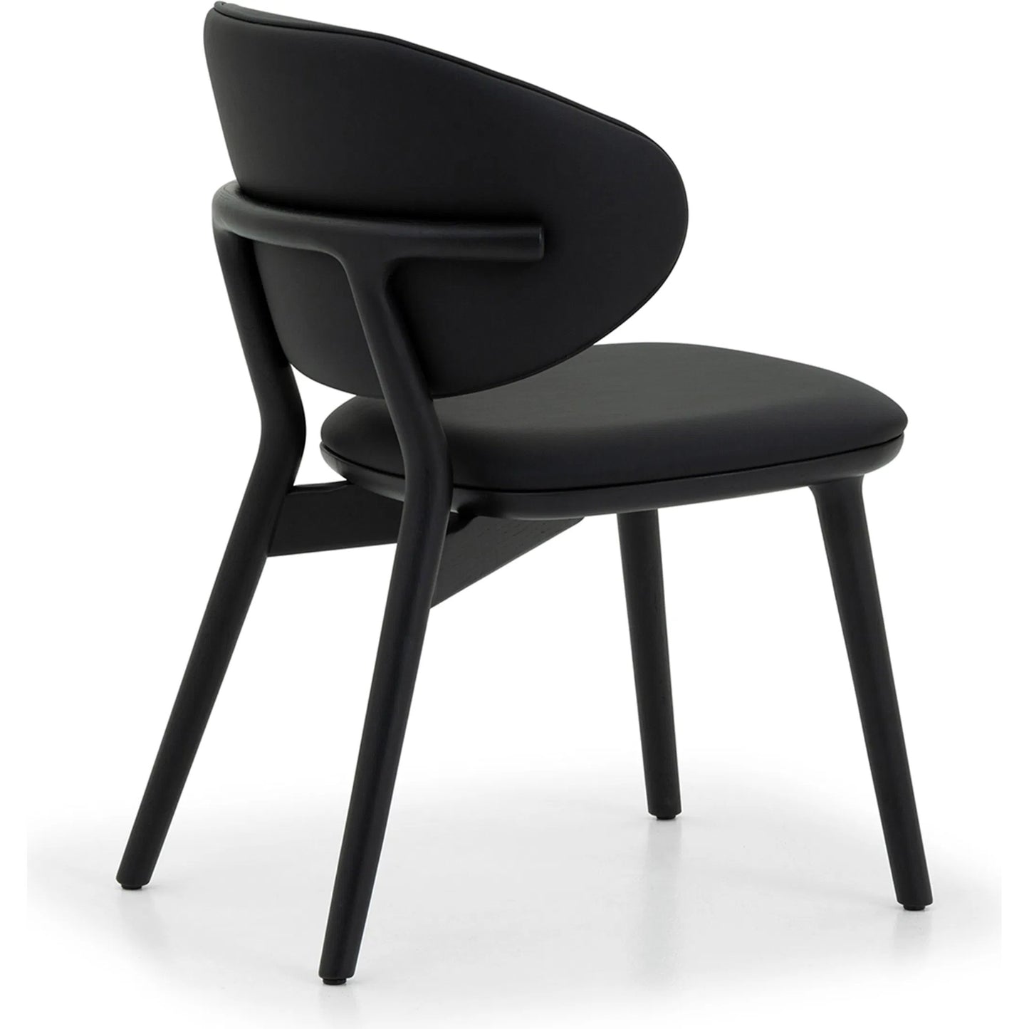 009 SI-2374596 | Additional Silo | Soren Dining Chair by Interlude Home. Made from oak, vegan leather in a transitional style.