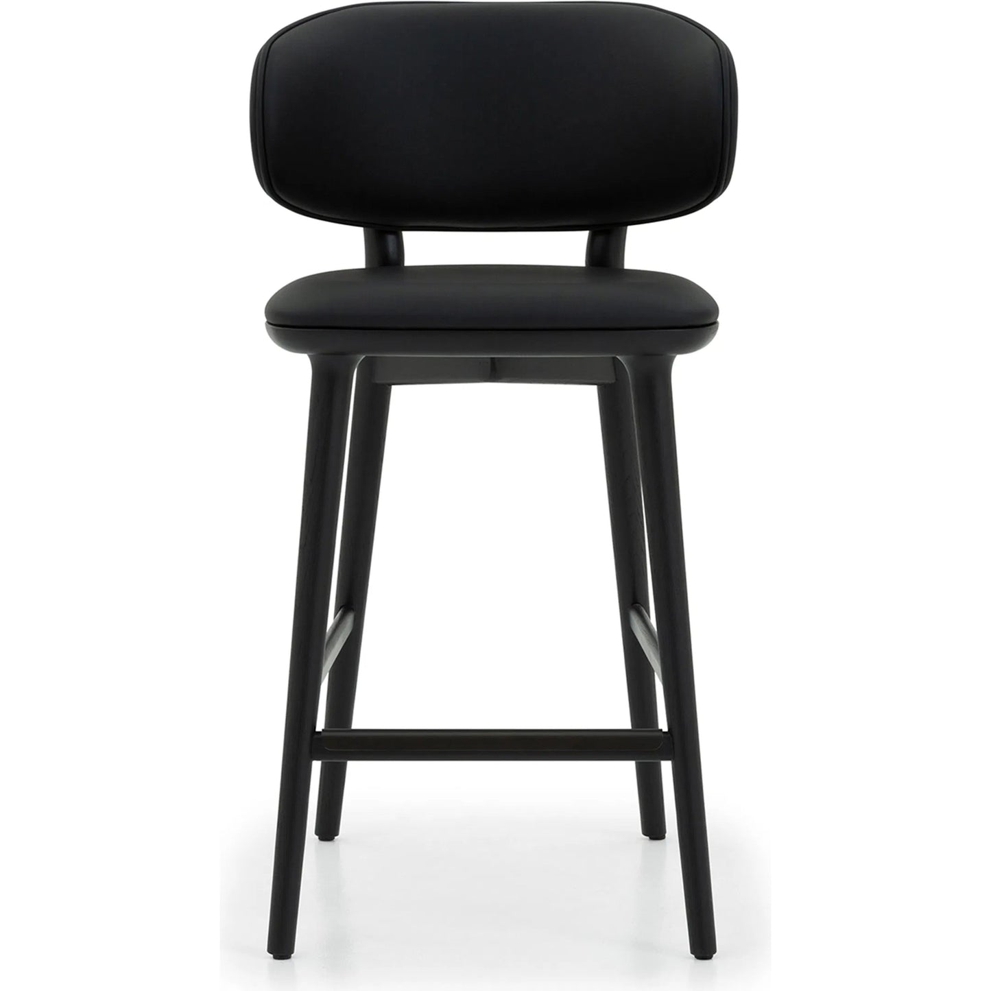 012 SI-2374594 | Additional Silo | Soren Counter Stool by Interlude Home. Made from oak, vegan leather, metal in a transitional style.