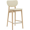 Saddle, Acorn, Brushed Nickel