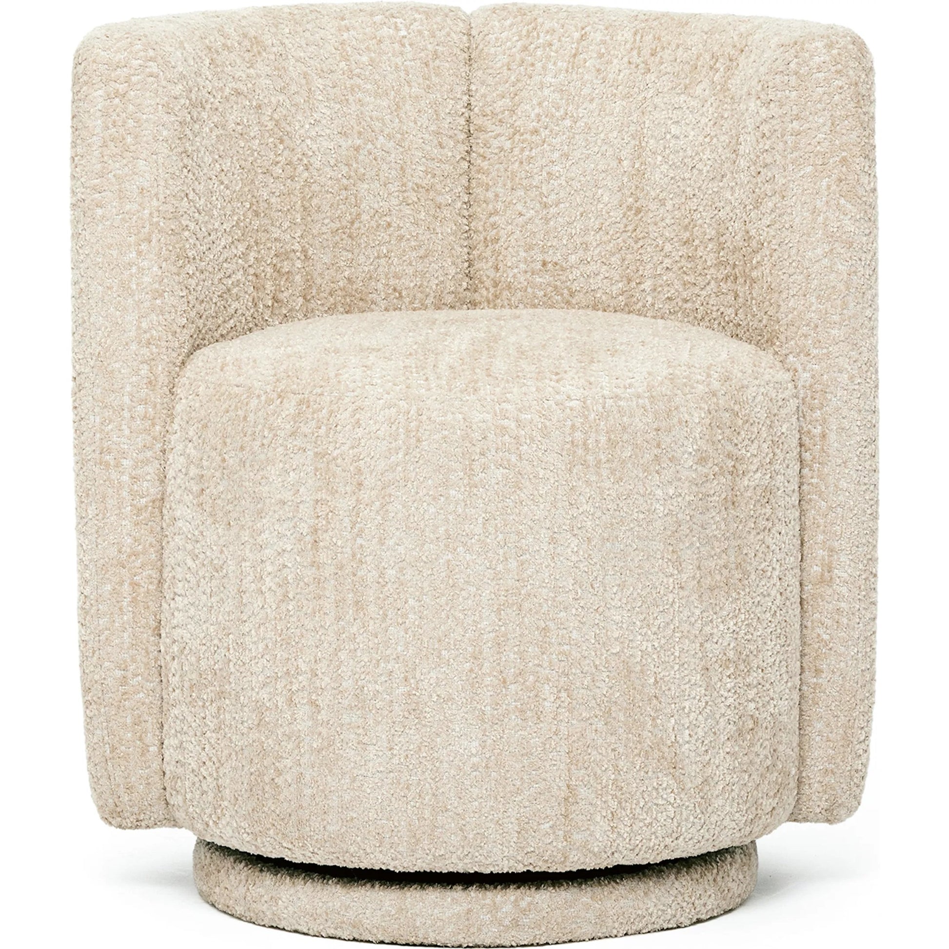 Willa Swivel Lounge Chair by Interlude Home in cove. Made from fabric in a transitional style.