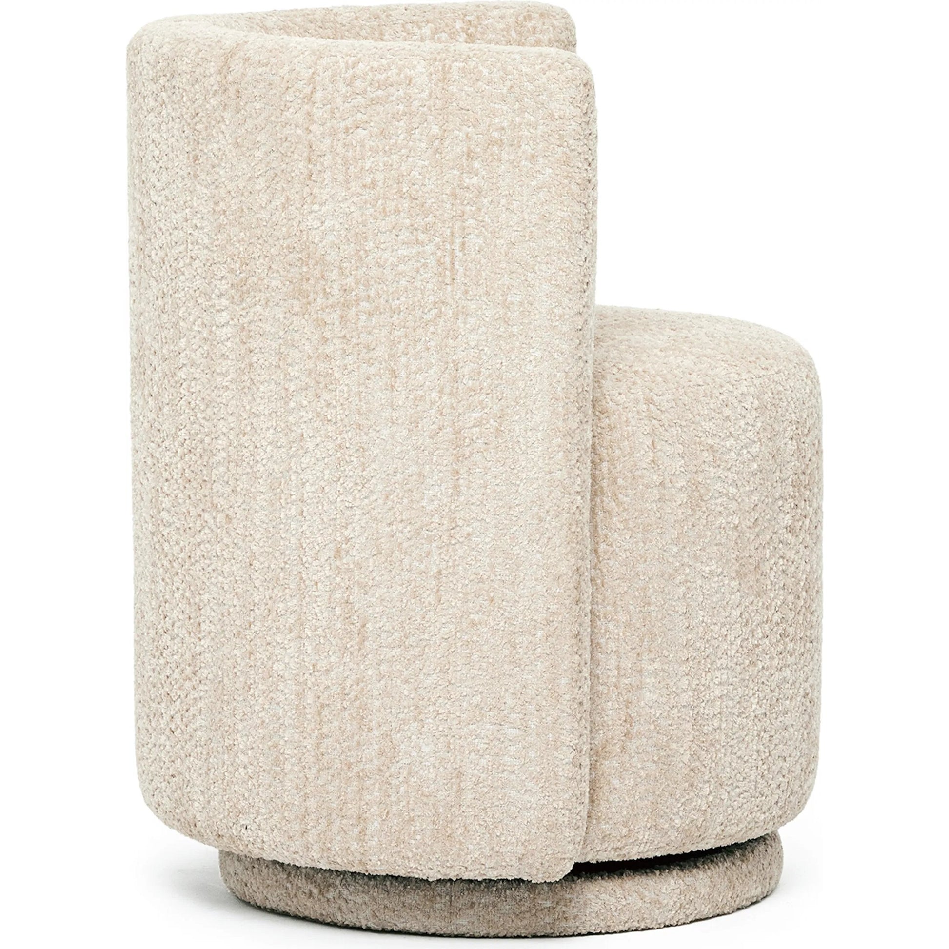 Willa Swivel Lounge Chair by Interlude Home in cove. Made from fabric in a transitional style.