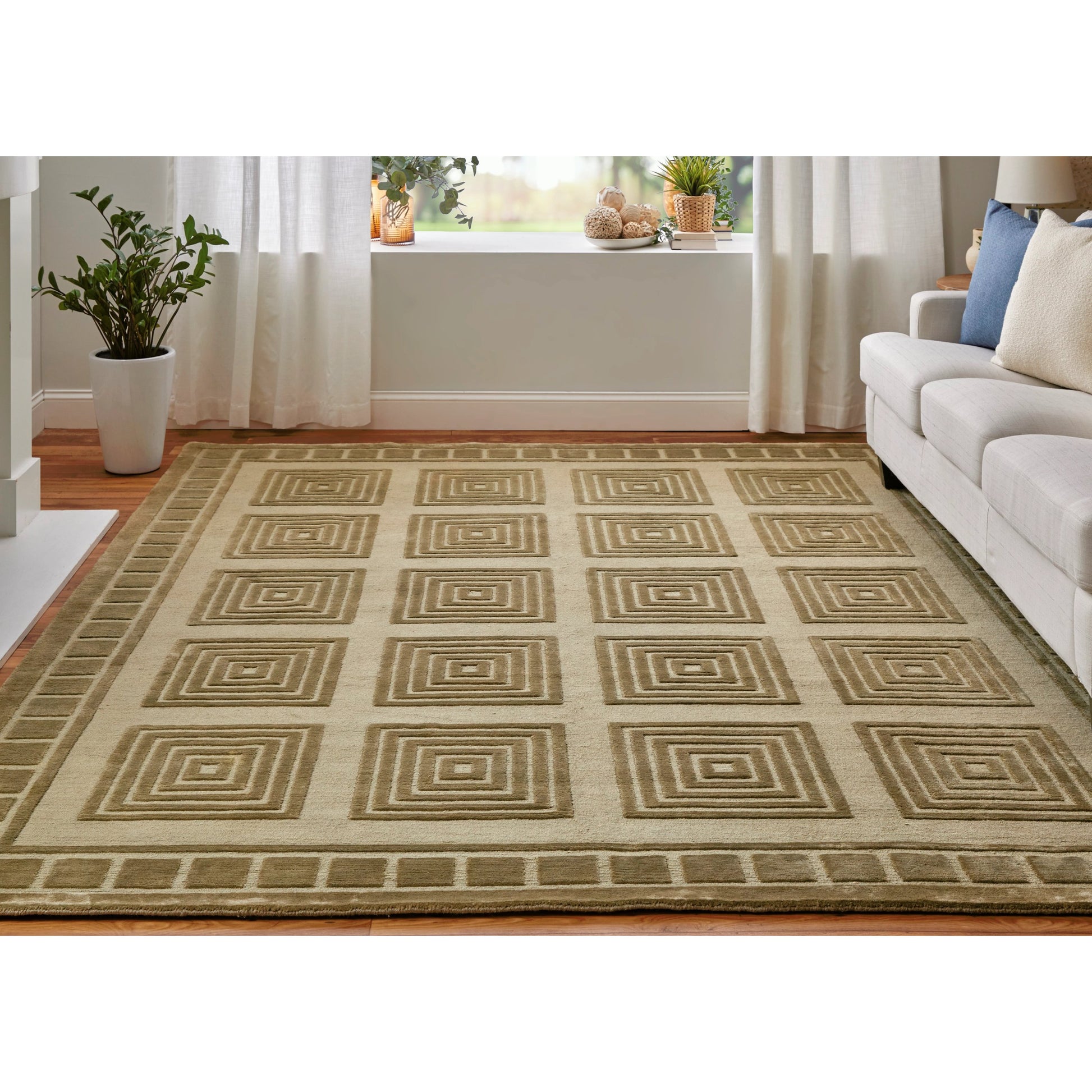 Channels Geometric Rug - 7277F by Feizy. Made from wool in a unique style.