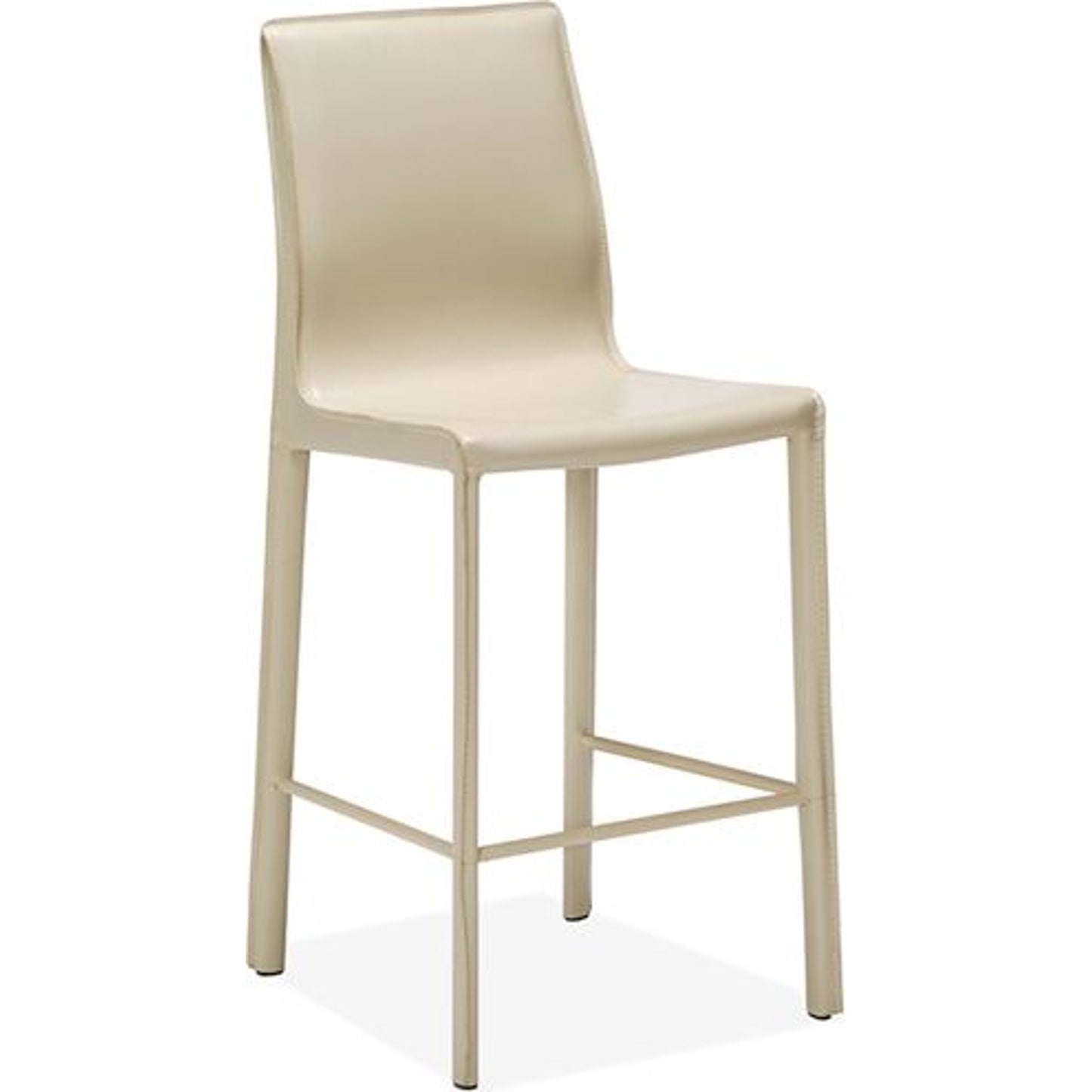 002 S-246170 | Primary Silo | Jada Counter Stool by Interlude Home. Made from bonded leather, iron in a modern style.