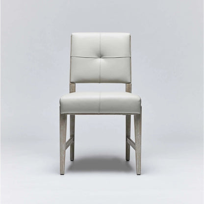 Essex Dining Chair by Interlude Home. Made from mahogany, leather in a modern style.