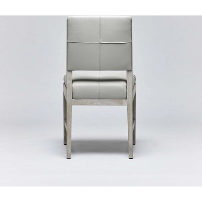 Essex Dining Chair by Interlude Home. Made from mahogany, leather in a modern style.