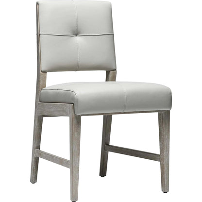 Essex Dining Chair by Interlude Home. Made from mahogany, leather in a modern style.