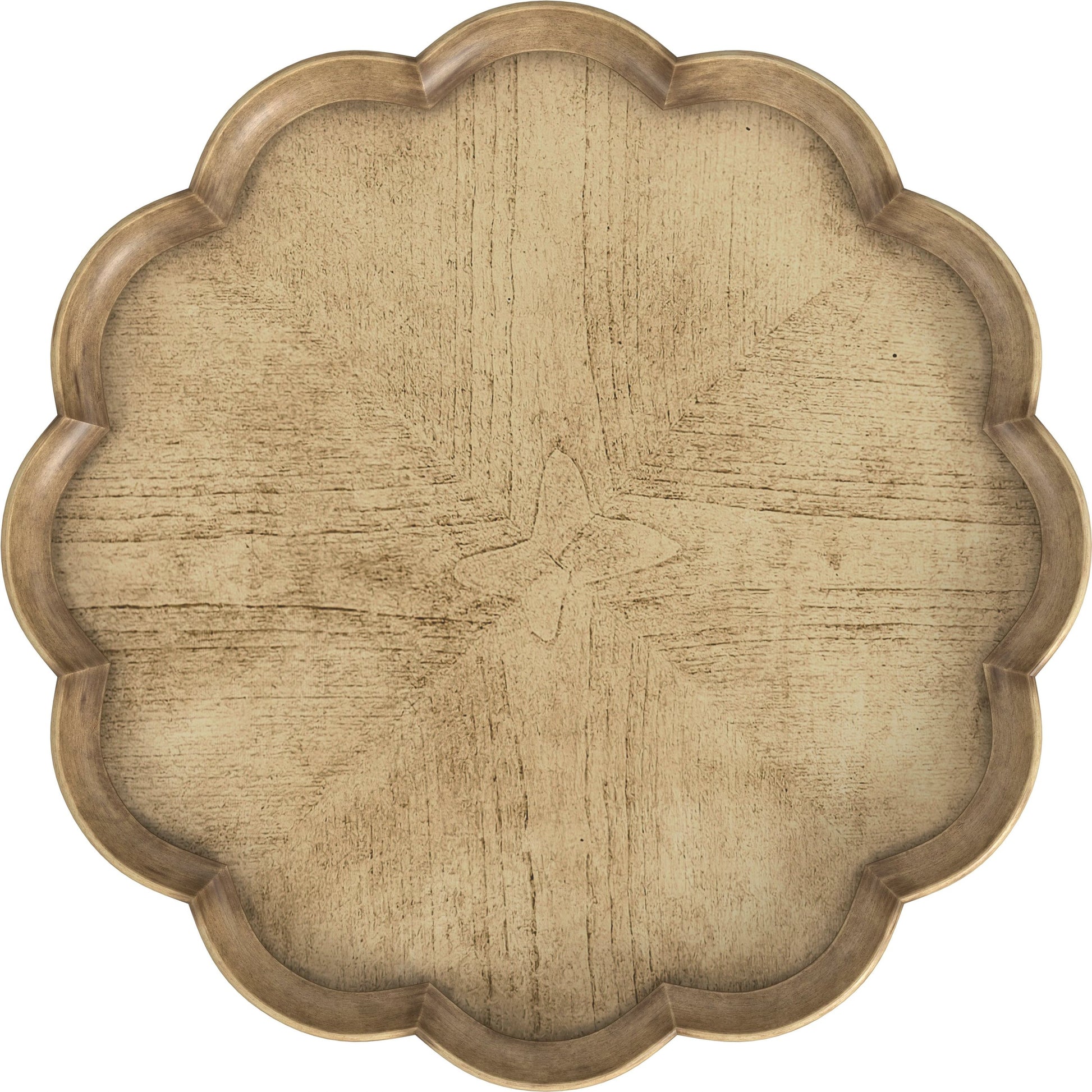 Dansby Pedestal Accent Table by Butler Specialty Company in beige and antique beige. Made from rubberwood: 50%, oak veneers: 25%, mdf: 20%, resin: 5% in a cottage & farmhouse style.