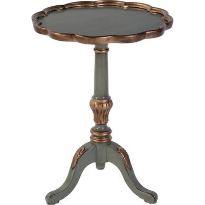 Dansby Side Table by Butler Specialty Company. Made from rubberwood solids, oak veneers, mdf, resin in a unique style.