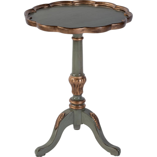 Dansby Side Table by Butler Specialty Company. Made from rubberwood solids, oak veneers, mdf, resin in a unique style.