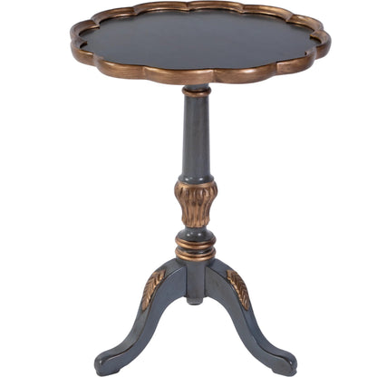 Dansby Side Table by Butler Specialty Company. Made from rubberwood solids, oak veneers, mdf, resin in a unique style.