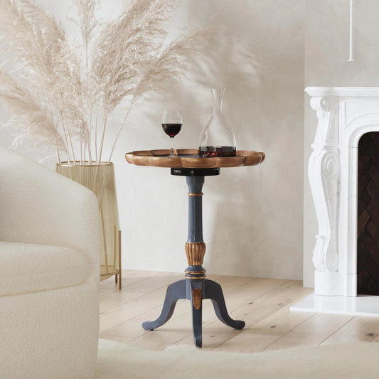Dansby Side Table by Butler Specialty Company. Made from rubberwood solids, oak veneers, mdf, resin in a unique style.