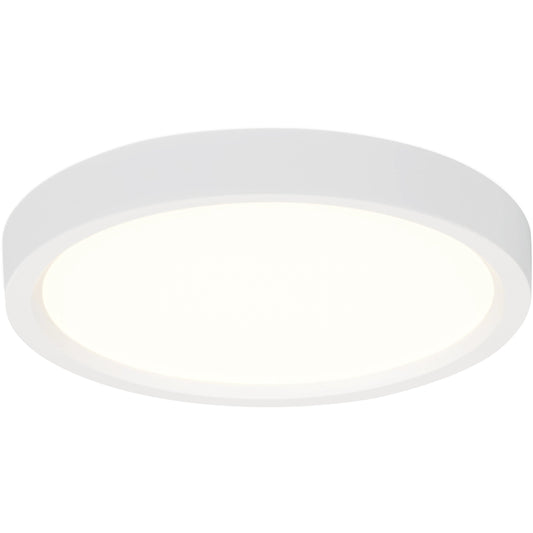 Lotus 5" Round Flush Mount by Generation Lighting in white. Made from unique in a unique style.
