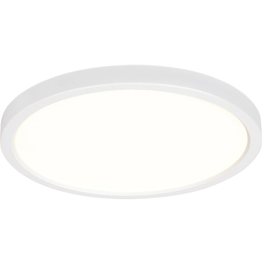 Lotus 9" Round Flush Mount by Generation Lighting in white. Made from unique in a unique style.