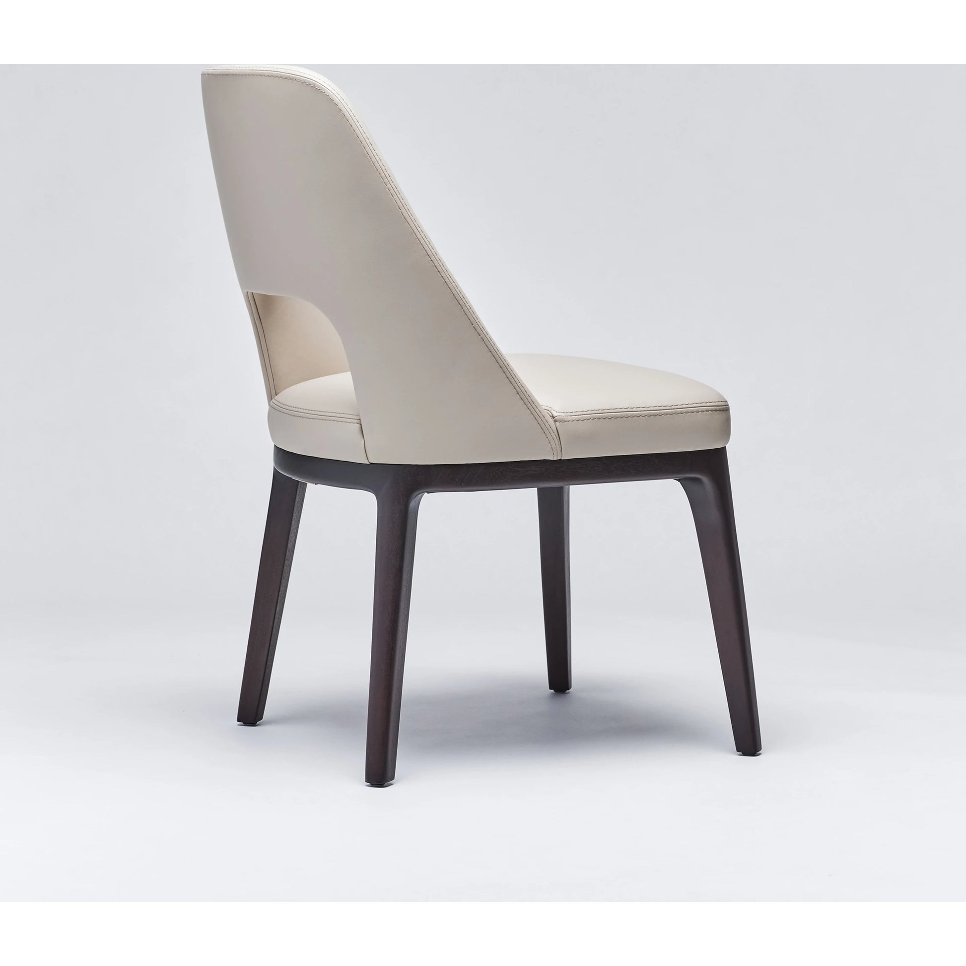Canton Dining Chair by Interlude Home. Made from mahogany, leather in a modern style.