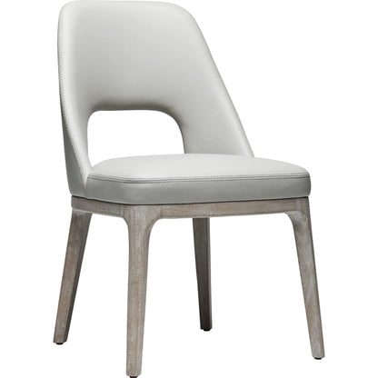 Canton Dining Chair by Interlude Home. Made from mahogany, leather in a modern style.