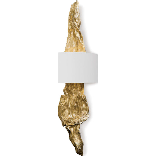 Driftwood Sconce by Regina Andrew. Made from resin in a modern style.