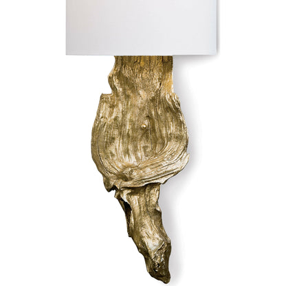Driftwood Sconce by Regina Andrew. Made from resin in a modern style.
