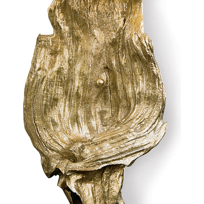 Driftwood Sconce by Regina Andrew. Made from resin in a modern style.