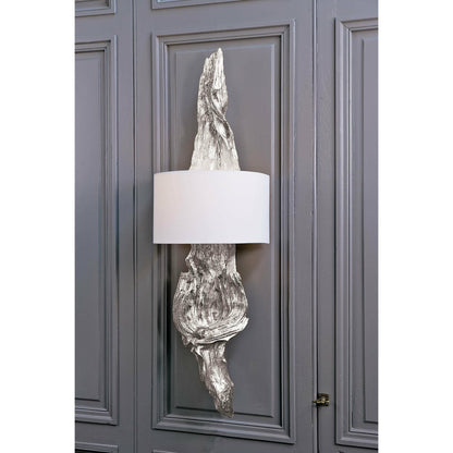 Driftwood Sconce by Regina Andrew. Made from resin in a modern style.