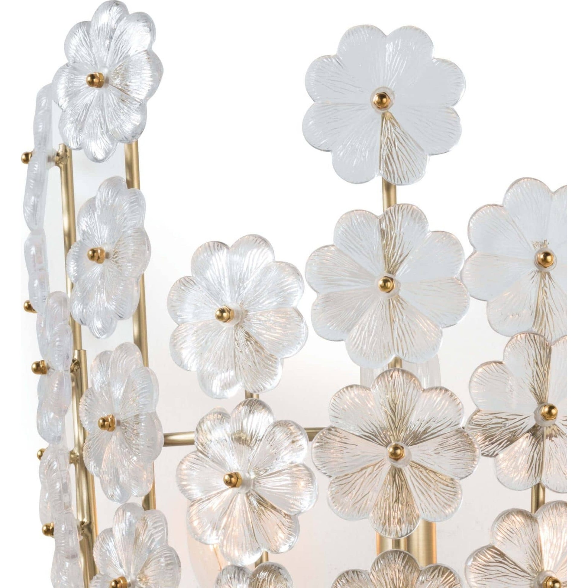 Charlotte Sconce by Regina Andrew in brass and natural brass. Made from steel in a modern style.