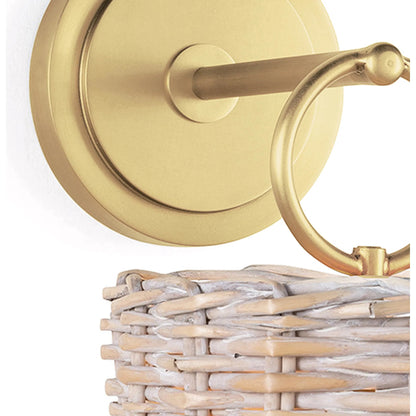 Nantucket Sconce by Regina Andrew. Made from steel in a coastal style.