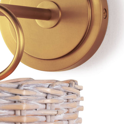 Nantucket Sconce by Regina Andrew. Made from steel in a coastal style.