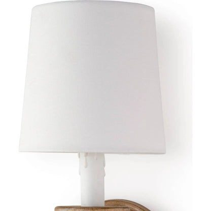 Perennial Sconce by Regina Andrew in natural. Made from birch wood in a cottage & farmhouse style.