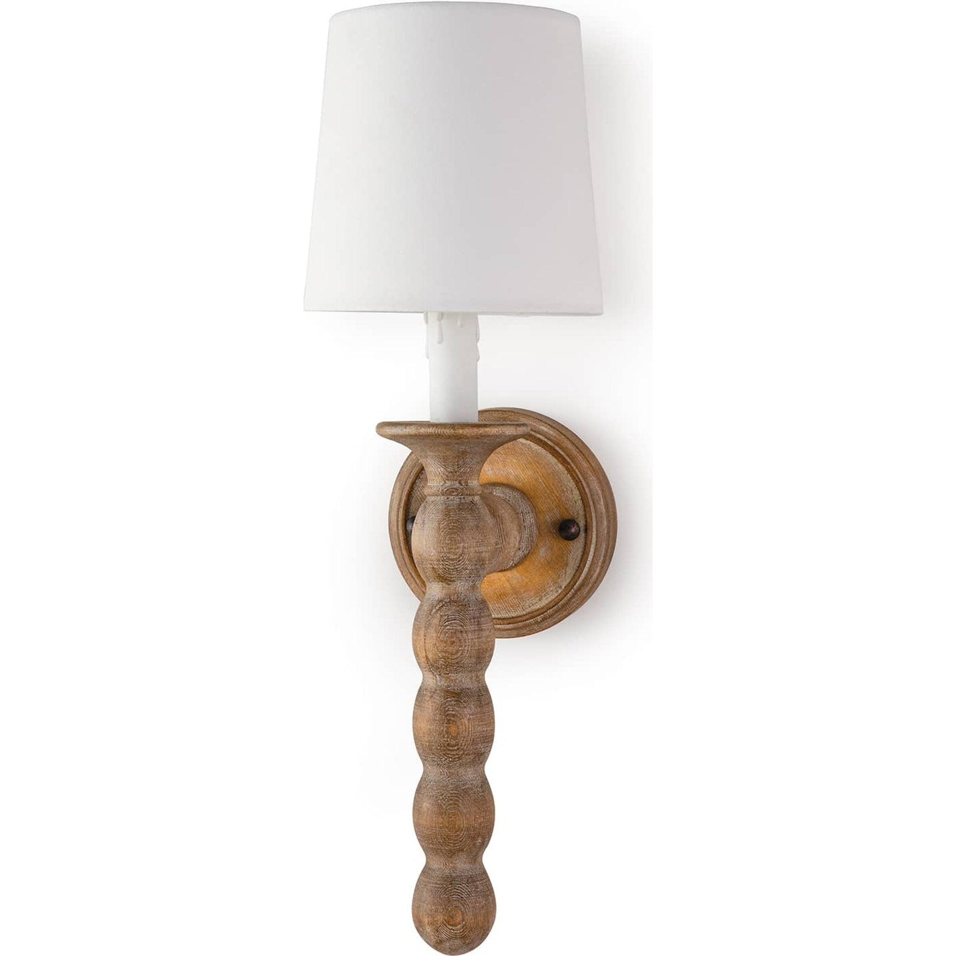 Perennial Sconce by Regina Andrew in natural. Made from birch wood in a cottage & farmhouse style.