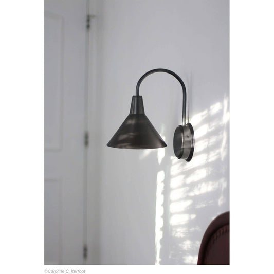 Dublin Sconce by Regina Andrew. Made from steel in a transitional style.