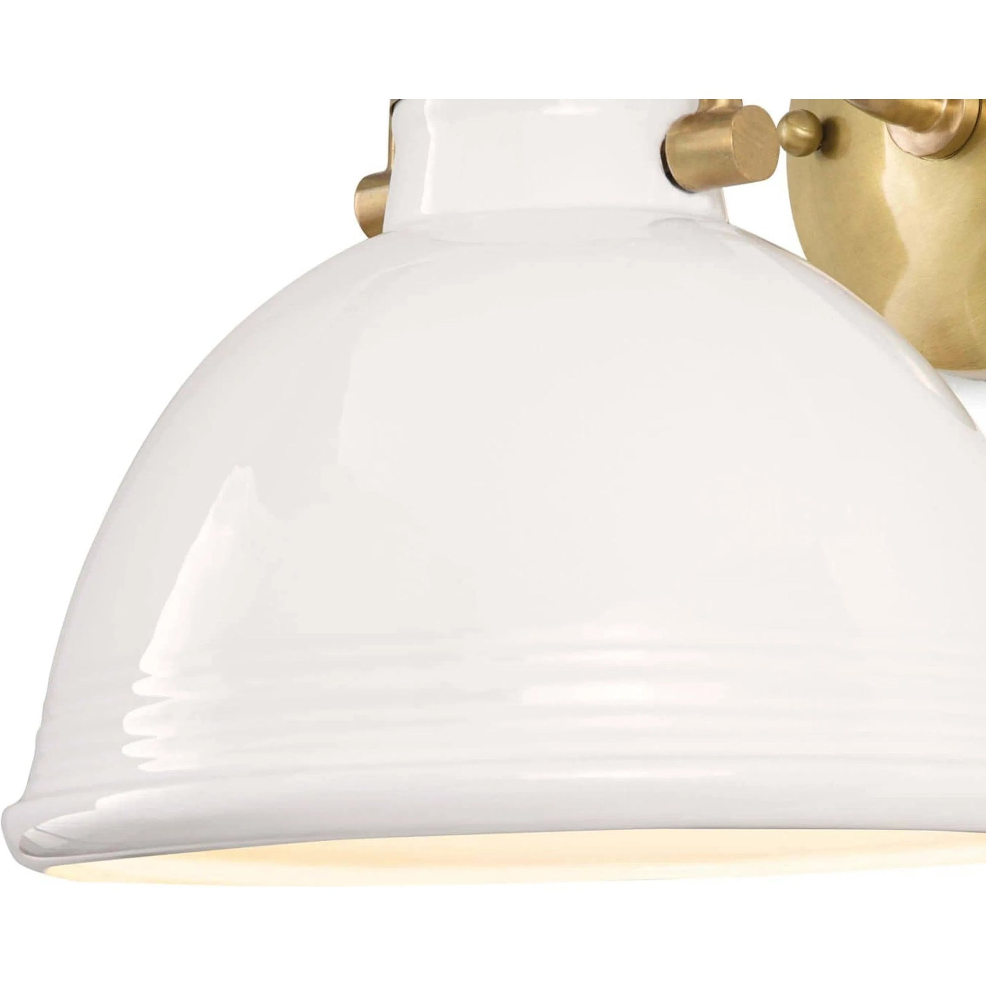Eloise Ceramic Sconce by Regina Andrew in white. Made from ceramic in a transitional style.
