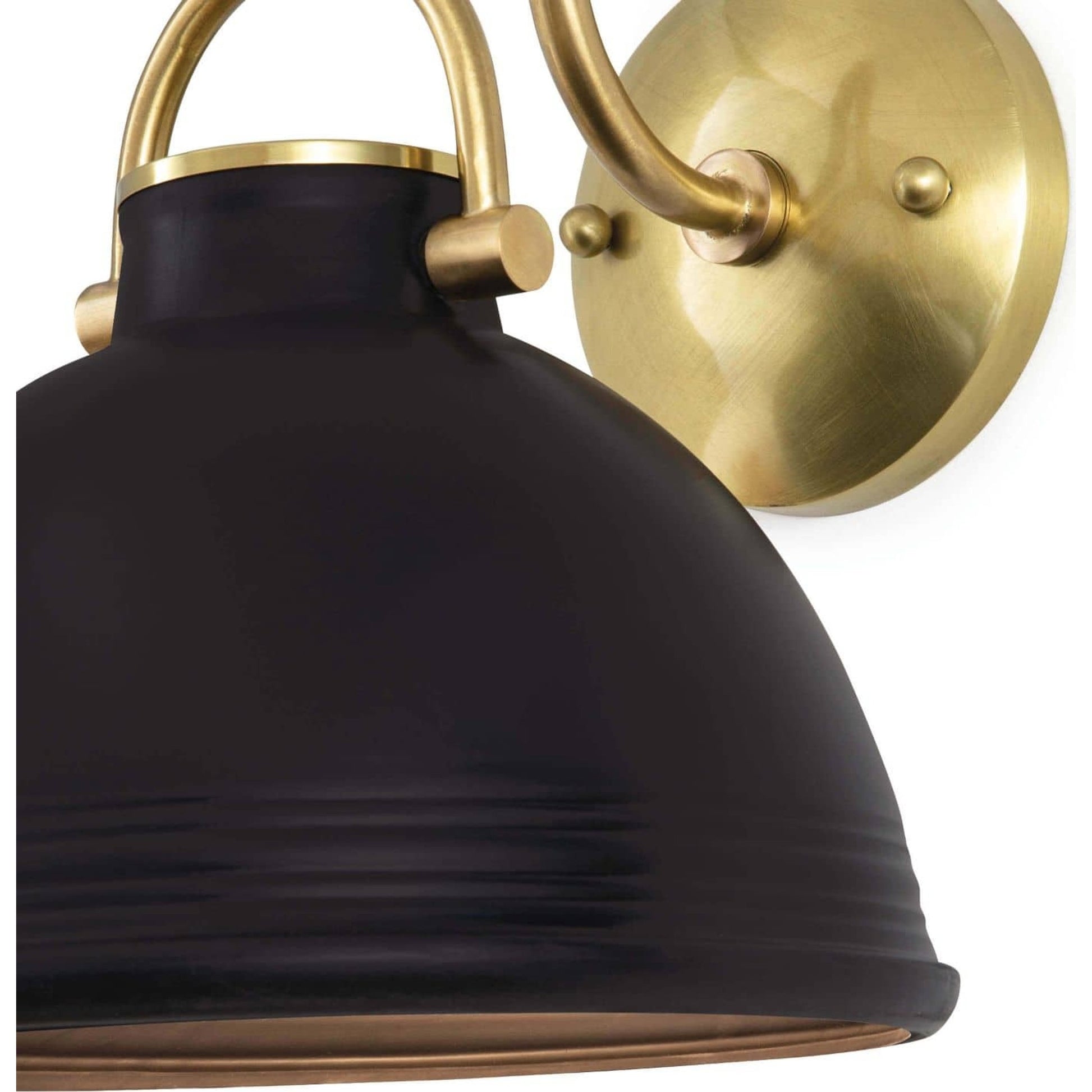 Eloise Ceramic Sconce by Regina Andrew in white. Made from ceramic in a transitional style.