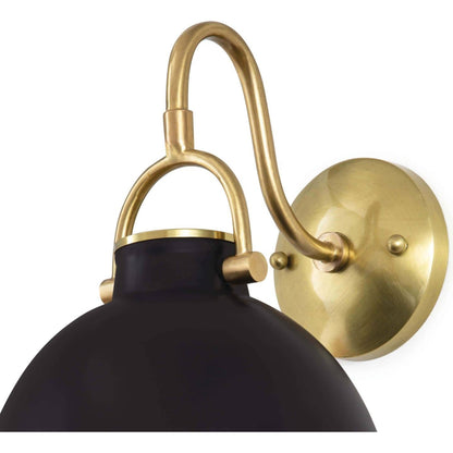 Eloise Ceramic Sconce by Regina Andrew in white. Made from ceramic in a transitional style.