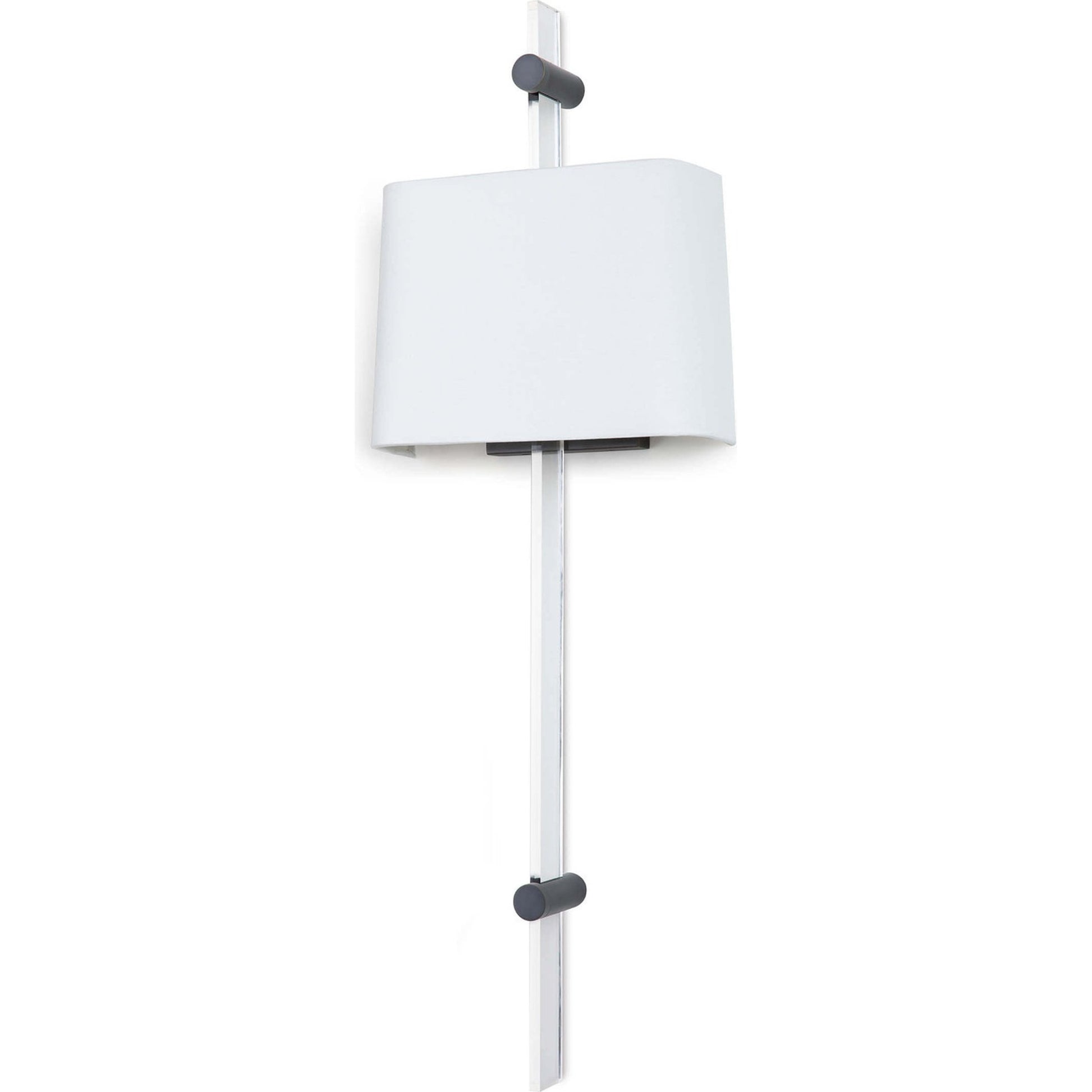 Taurus Sconce by Regina Andrew in nickel and clear. Made from acrylic in a modern style.