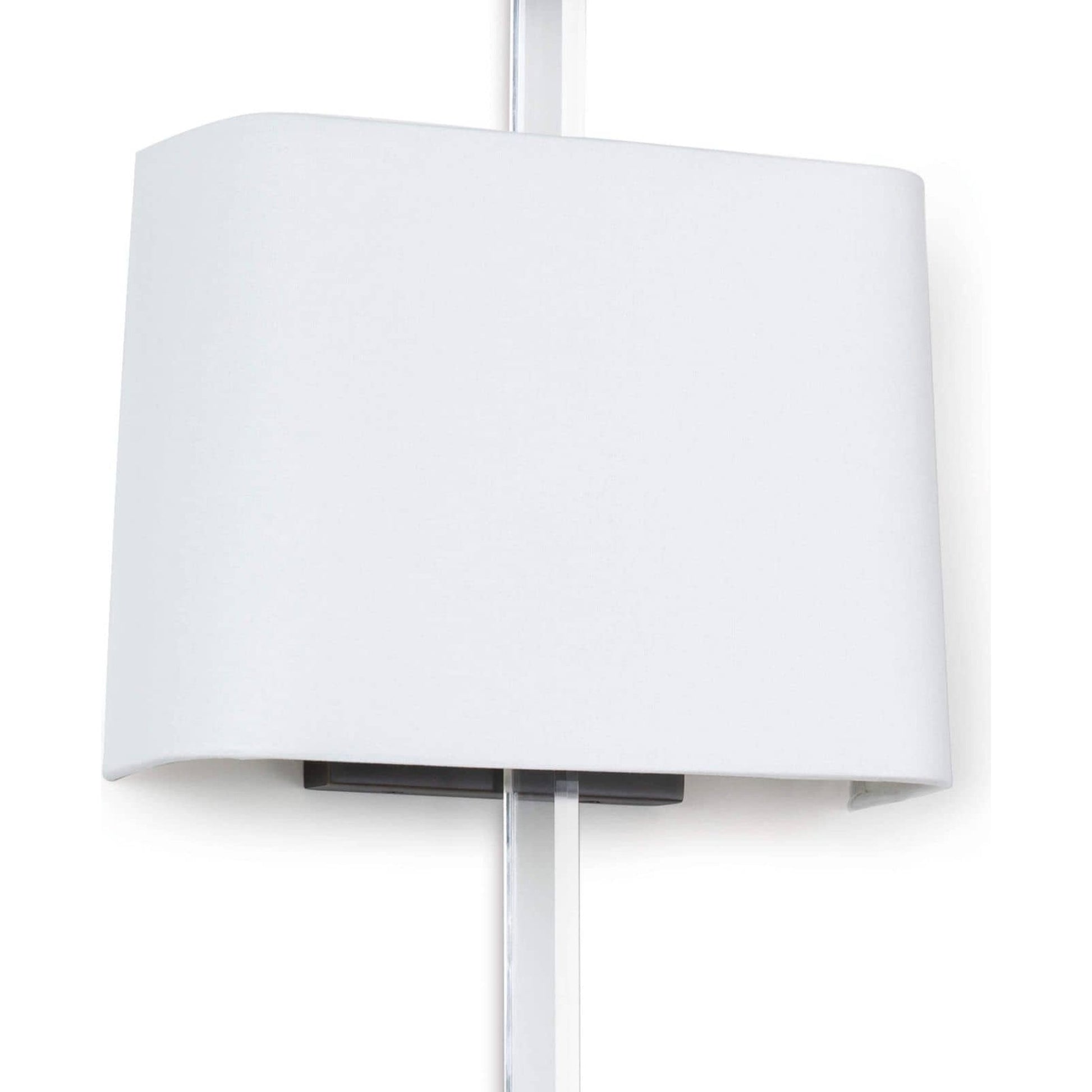 Taurus Sconce by Regina Andrew in nickel and clear. Made from acrylic in a modern style.