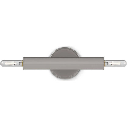 Viper Sconce by Regina Andrew in nickel and polished nickel. Made from steel in a transitional style.
