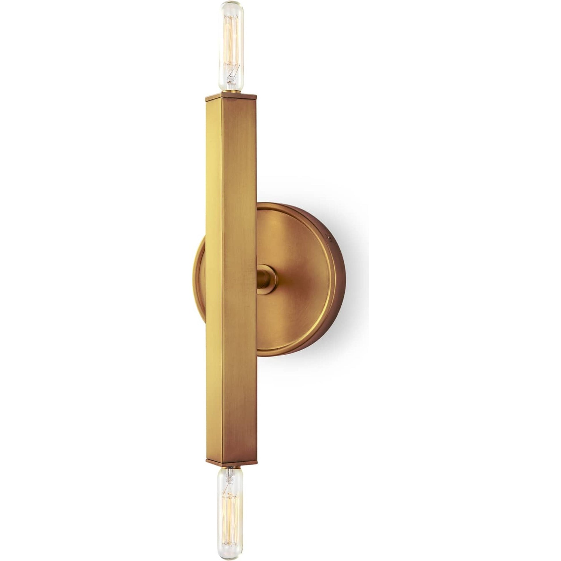 Viper Sconce by Regina Andrew in nickel and polished nickel. Made from steel in a transitional style.