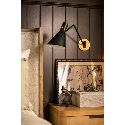 Spyder Single Arm Sconce by Regina Andrew. Made from steel in a modern style.