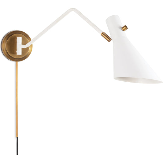 Spyder Single Arm Sconce by Regina Andrew. Made from steel in a modern style.