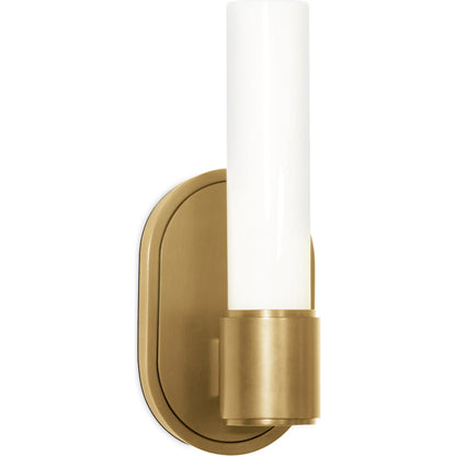 Dixon Single Sconce by Regina Andrew. Made from glass in a modern style.