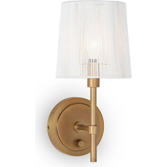 Franklin Sconce by Southern Living. Made from steel in a modern style.