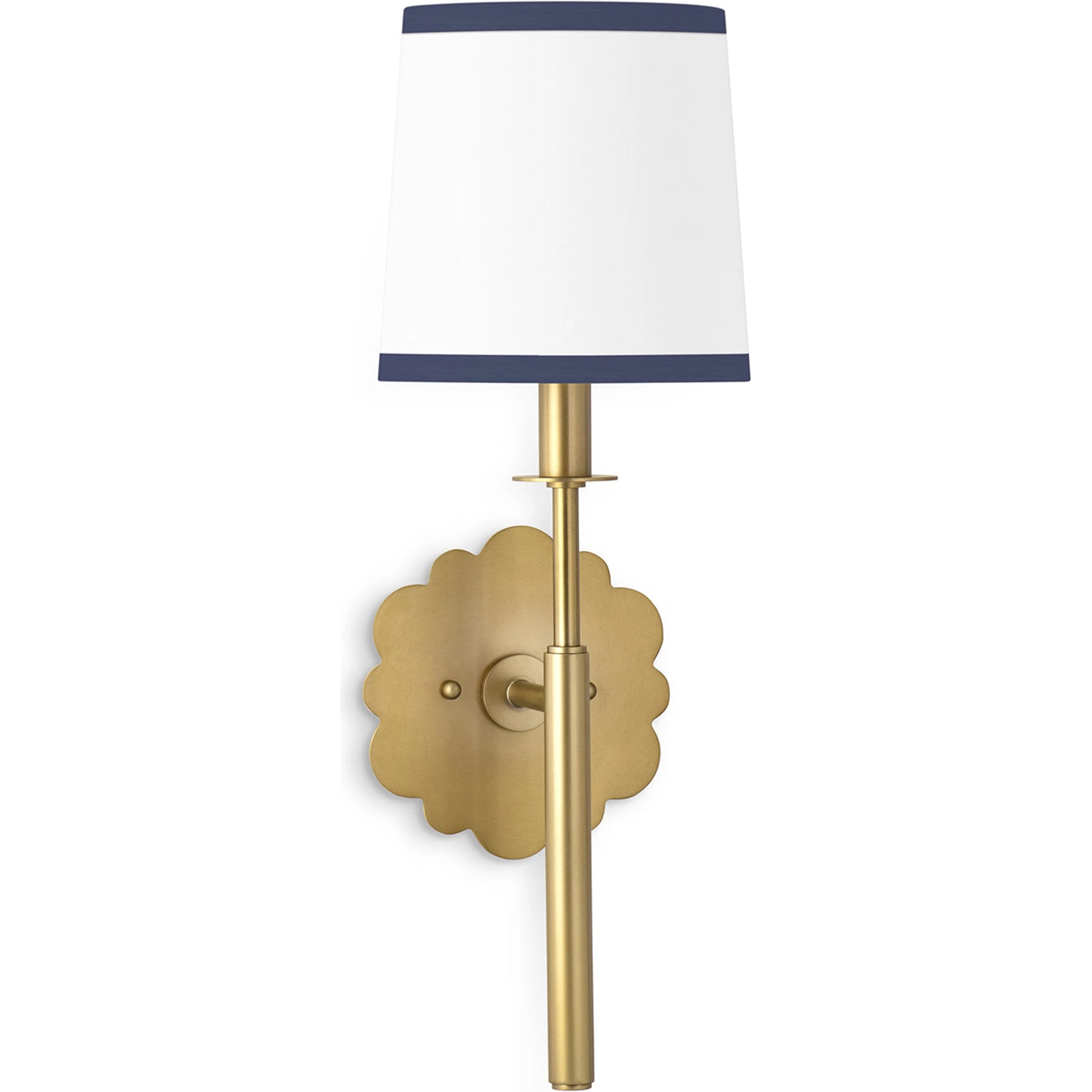 Daisy Sconce by Regina Andrew in brass and natural brass. Made from steel in a modern style.