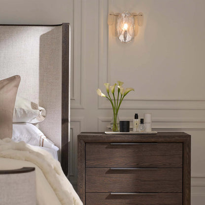 Echo Sconce by Regina Andrew. Made from glass in a modern style.
