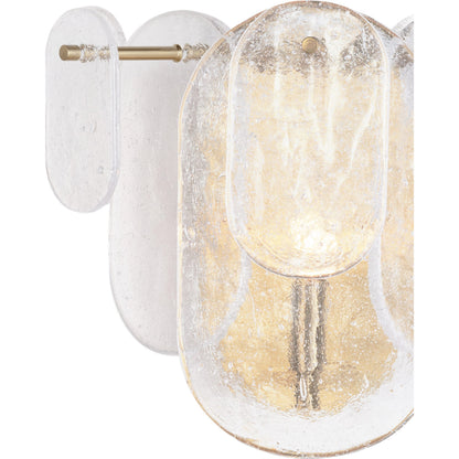Echo Sconce by Regina Andrew. Made from glass in a modern style.