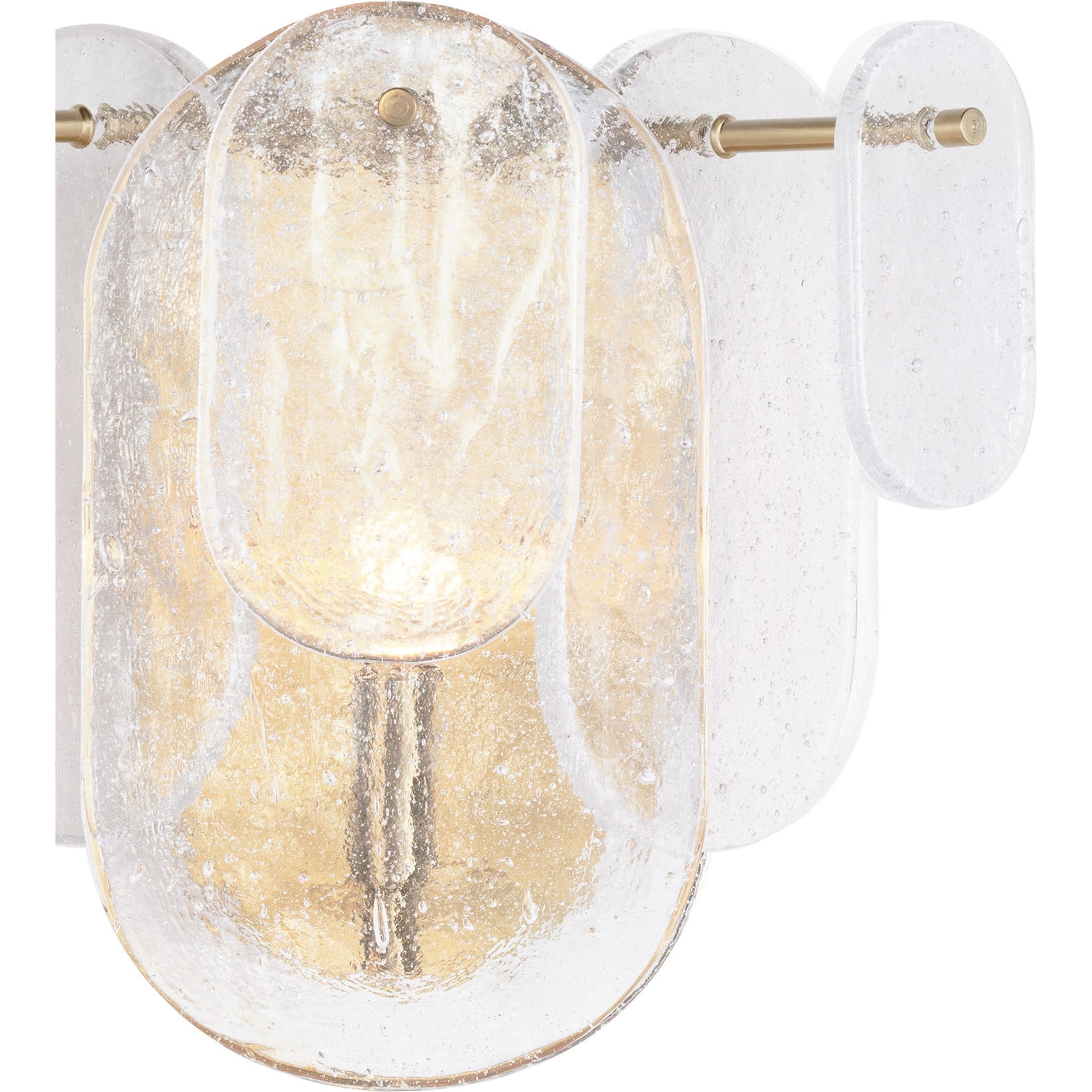 Echo Sconce by Regina Andrew. Made from glass in a modern style.