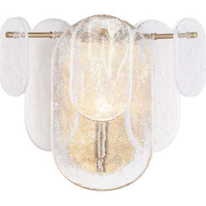 Echo Sconce by Regina Andrew. Made from glass in a modern style.