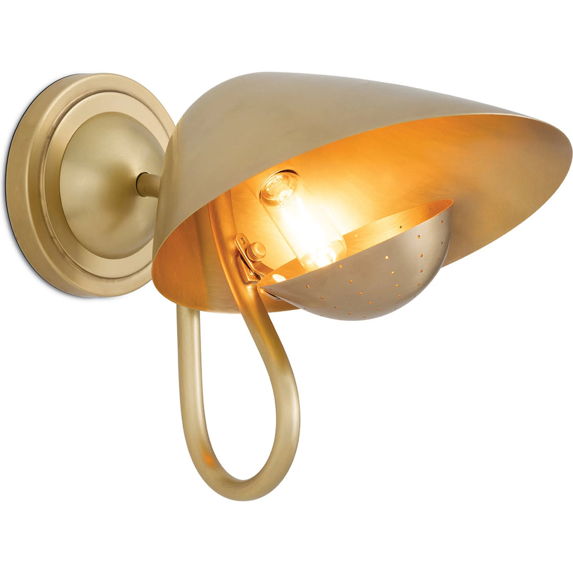 Keaton Single Sconce by Regina Andrew. Made from steel in a modern style.