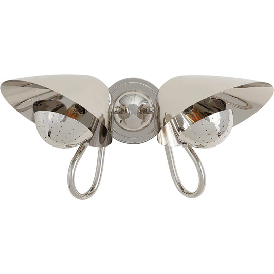 Keaton Double Sconce by Regina Andrew. Made from steel in a modern style.