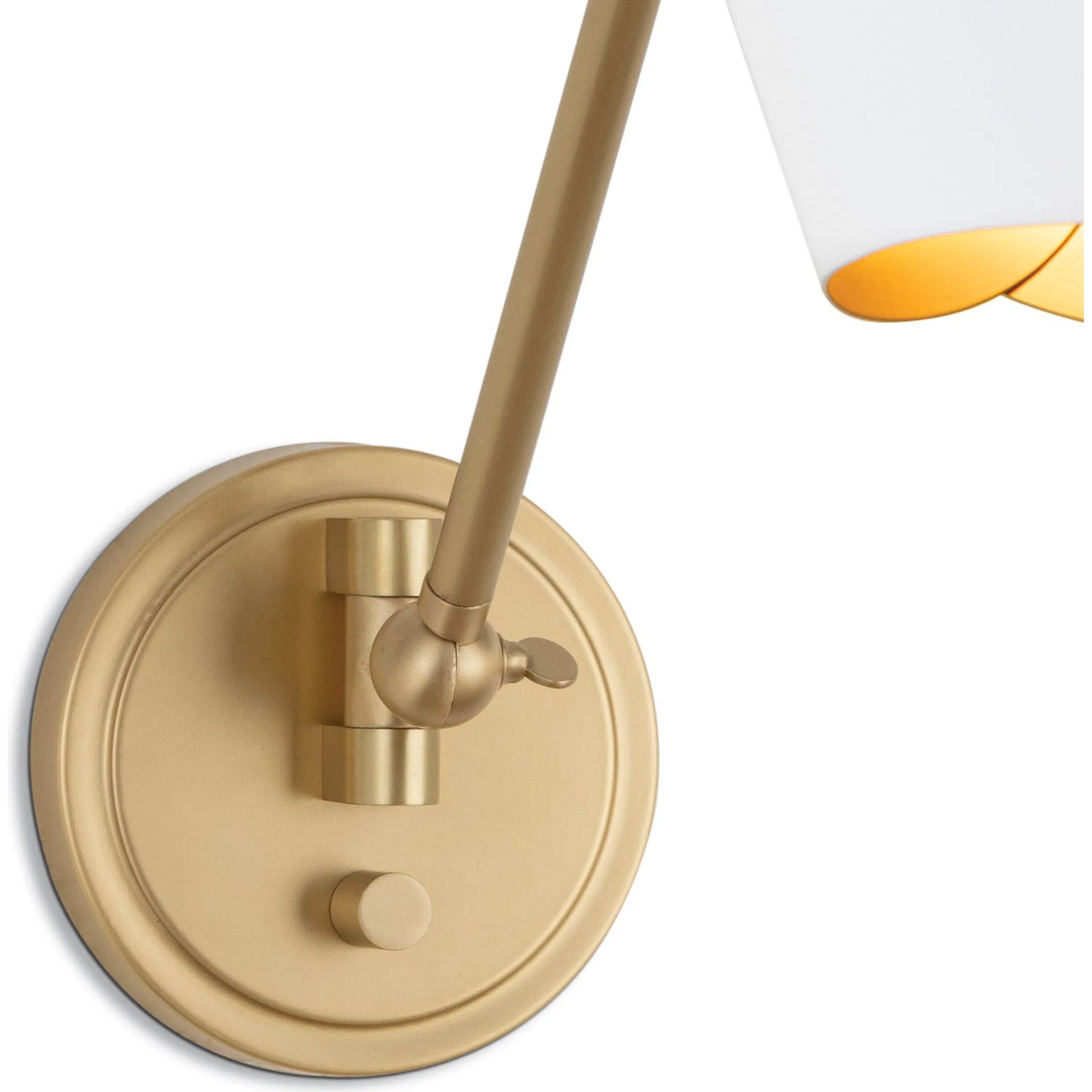 Vest Single Arm Sconce by Regina Andrew. Made from steel in a modern style.