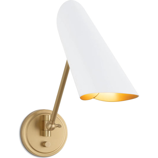 Vest Single Arm Sconce by Regina Andrew. Made from steel in a unique style.