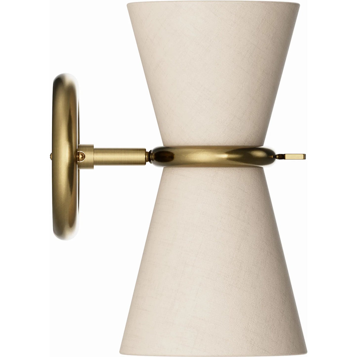 001 SI-2629004 | Unknown | Gable Sconce by Regina Andrew in brass and antique natural brass. Made from steel in a unique style.
